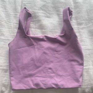 Pink Cropped YBP Workout Top
